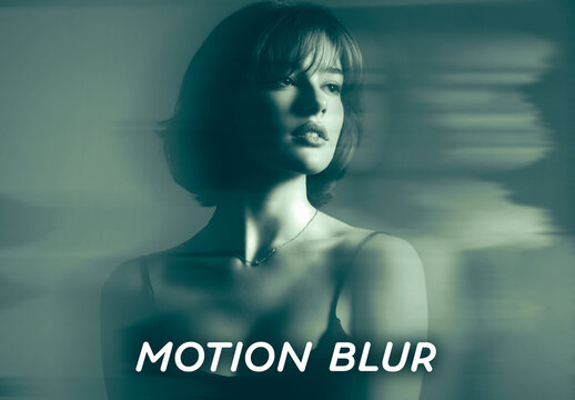 Cinematic Fade Motion Blur Photo Effect