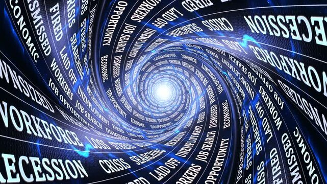 UNEMPLOYMENT Keywords Animation, Background, Loop
