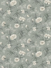 Fototapeta premium seamless floral background