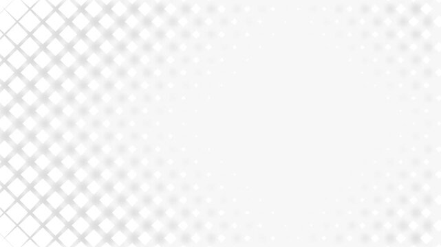  White Geometric Grid Elegant Background with Clean White Abstract and shadows.  Soft Depth And Smooth Fade Transition.   Corporate Presentations, Video Intros, Slideshows, and Branding Backdrop, 