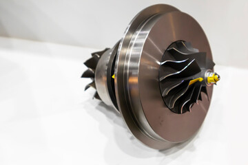 Fototapeta premium Spare parts for industrial drilling machinery