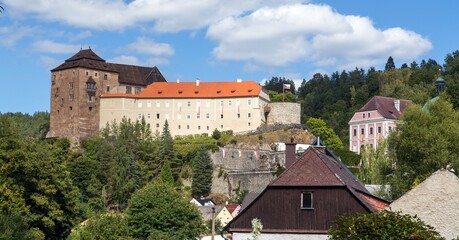 Fototapeta premium Becov nad Teplou castle, Bohemia, Czech Republic