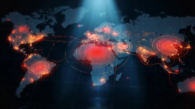 Global health threats marburg virus and nipah virus spread across the world infographic map scientific overview