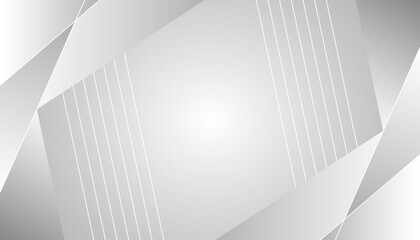 Modern Grey Abstract Geometric Background with Minimal Line Pattern
