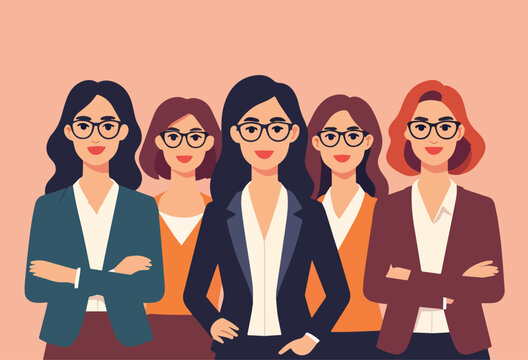 business, squadra, persone, uomo, donna, gruppi, uomini d'affari, uffici, lavoro d'equipe, addicersi a, lavoro, persona, partenariato, vettoriale, avatar, di successo, successo, sorriso, illustrazione