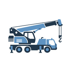 Mobile Crane Equipment Industrial Heavy Machinery Lifting Service
