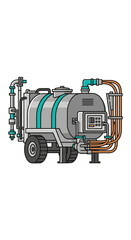 Modern Agricultural Sprayer Unit For Precision Farming Applications