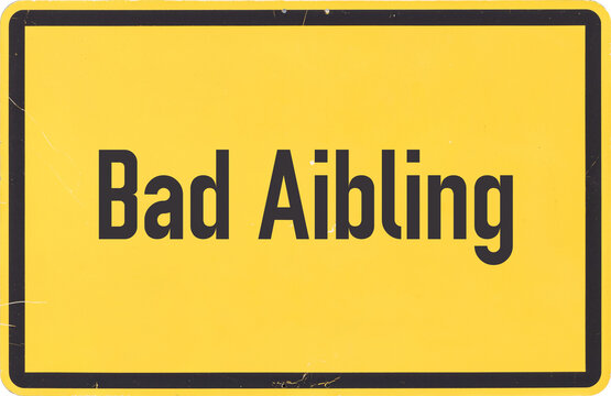 Ortsschild Bad Aibling