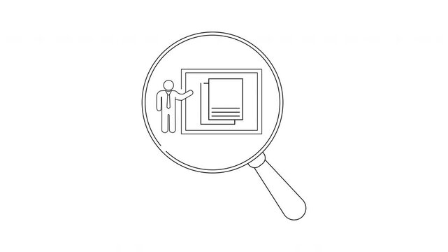 Presentation Under Magnifying Glass - Detailed Analysis and Scrutiny.