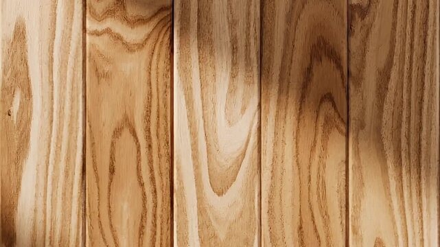 Close-up of natural light brown wooden planks texture background