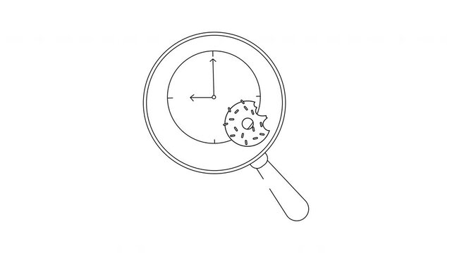 Time Crunch - A Visual Metaphor for Urgency and Deadlines.