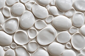 Seamless Japanese Ceramic Texture Minimal Elegance 8K Background Art