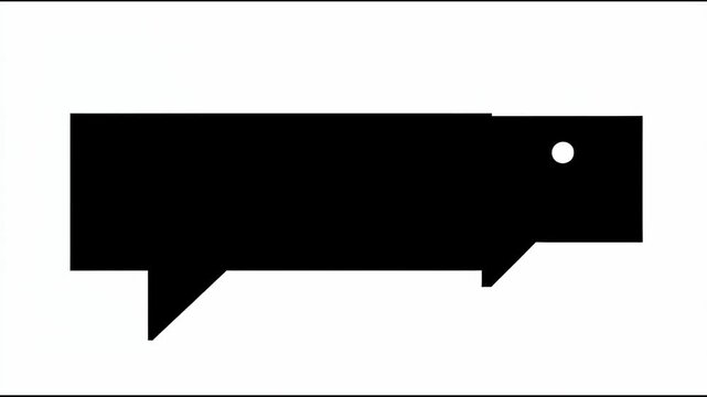 Four speech bubbles show different expressions and emotions. Each bubble contains unique elements to convey different feelings during a short moment.