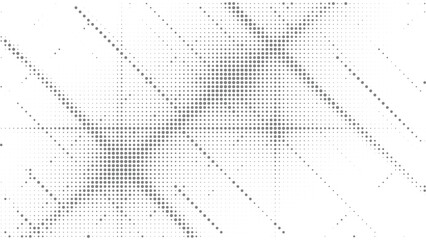 Abstract gray halftone dotted diagonal grid background modern minimal pattern design for banner presentation website header brochure and print template vector illustration on white background