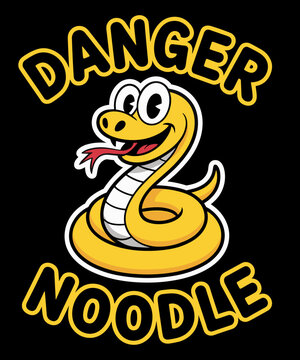 Danger Noodle Ball Python Cute & Funny Snake Owner