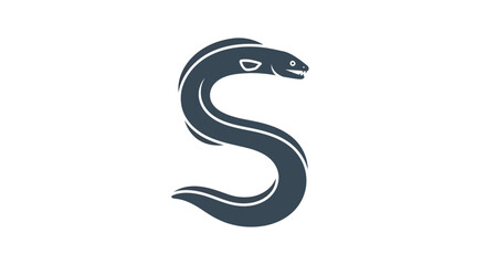 Fototapeta premium Snake Logo Design Icon.