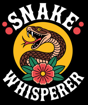 Funny Snake Whisperer Snakes Ball Python Reptile Herpetology