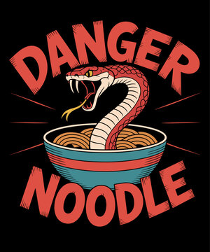 Danger Noodle Snake Funny Ball Python