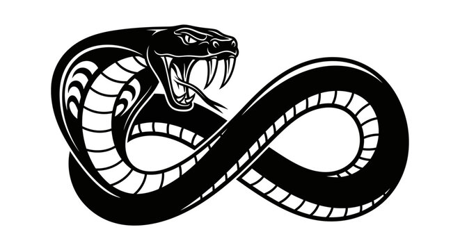 Cobra Snake Illustration.