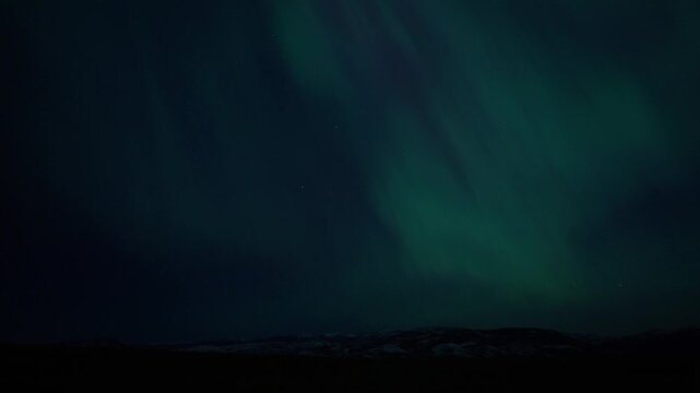 Real time northern lights 