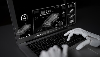 AI supports electric vehicle design by managing power systems, optimizing battery efficiency,...