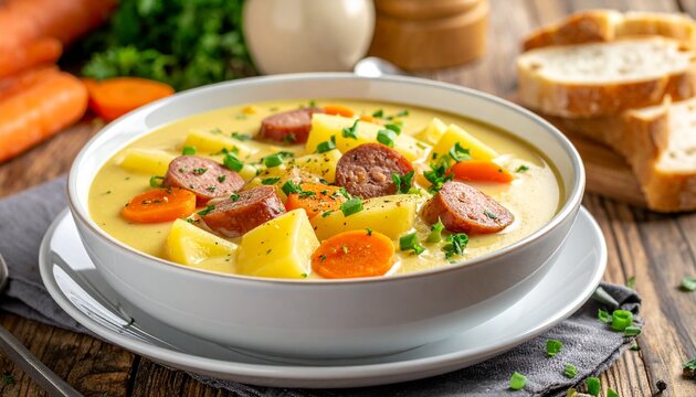 Deutsche Kartoffelsuppe