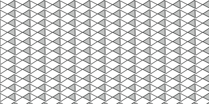 abstract seamless pattern vector triangle tile ornament.
