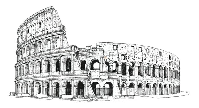 Colosseum Rome Italy ancient stone amphitheater