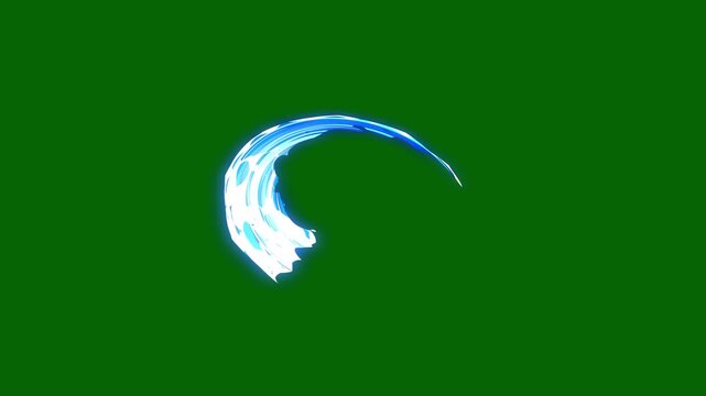 Splash liquid line explosion effect, 2d cartoon flash fx, liquid water drop explosion, slash elements FX animation liquid burst, energy transition, smoke, energy blast green screen background.