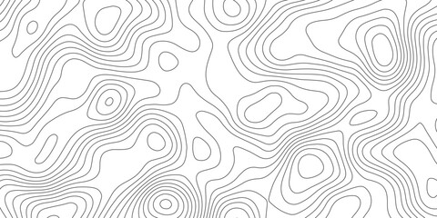 Obraz premium Abstract Topographic Line Contour Map Background. Vector Landscape Terrain Texture Grid with Minimalist Elevation Lines for Web, Print, and Tech Design.