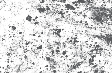 Distressed grunge texture with black ink splatters creating an abstract background.