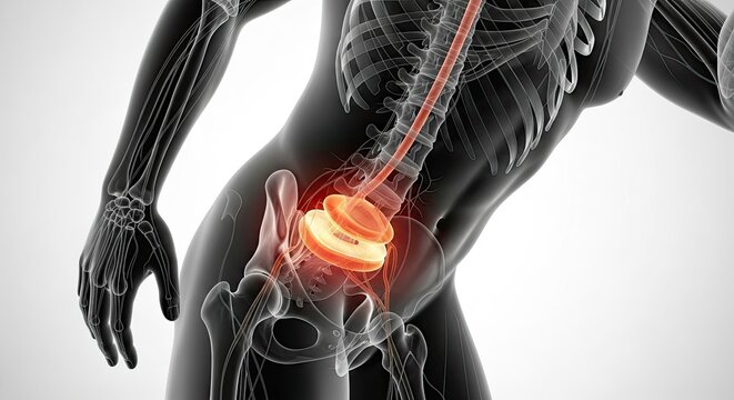 Artificial Intervertebral Disc Replacement Implant Spine Vertebra Surgery Medical Diagram Spinal Fusion Treatment Lumbar Spine Surgery Spinal Disc Anatomy Human Health