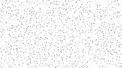 Seamless minimalist white background featuring a scattered pattern of small black and red stars perfect for modern celestial-themed wallpaper and festive greeting card designs © ismail