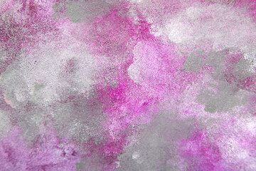 Fototapeta premium Art background of white stains on a red background