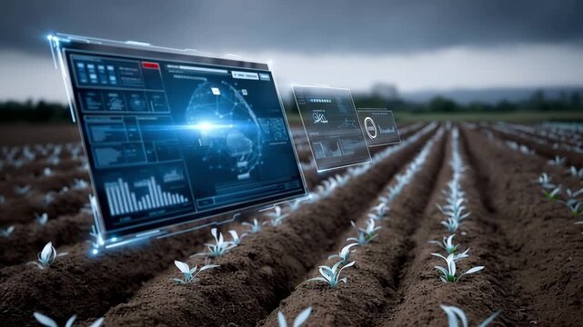 Data analytics tools review on a farm using digital interfaces for agricultural improvement during overcast weather