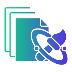 art Gradient icon