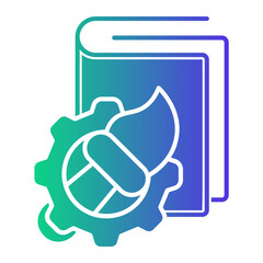 book Gradient icon