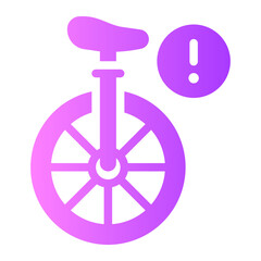 warning gradient icon © afif