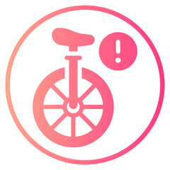 warning gradient icon © afif