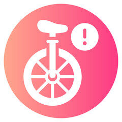 warning gradient icon © afif