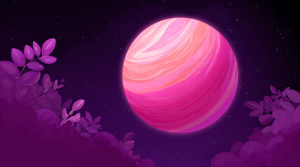 pink planet