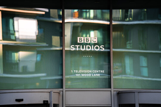 BBC British Broadcasting Corporation Studios, Television Centre (TVC), Wood Lane, London, W12, United Kingdom, February 2026