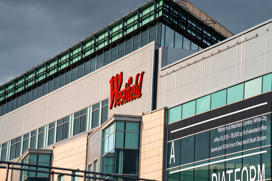 Westfield London Shopping Centre, White City, Shepherds Bush, Wood Lane, Hammersmith And Fulham, England, UK - February 2026