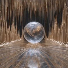 Golden Energy Sphere Installation