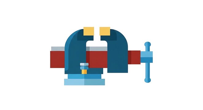 Bench Vice Tool Clamp Workshop Equipment.