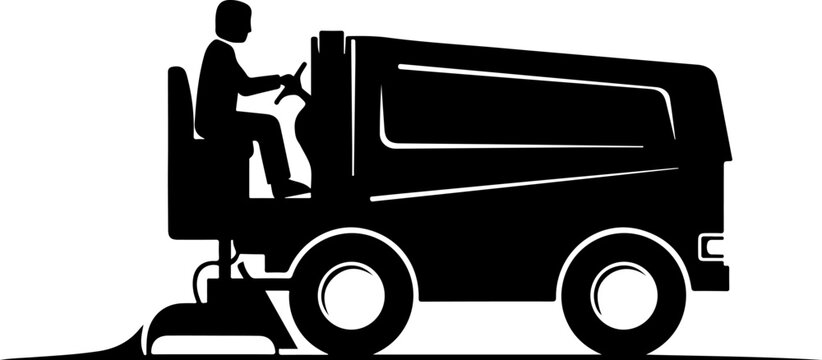 Street Sweeper Truck Silhouette Vector Illustration

Municipal Road Cleaning Vehicle Black Silhouette

City Sanitation Sweeper Truck Icon Design
