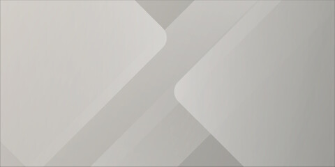 Obraz premium Abstract minimalist grey background with professional material design layers.