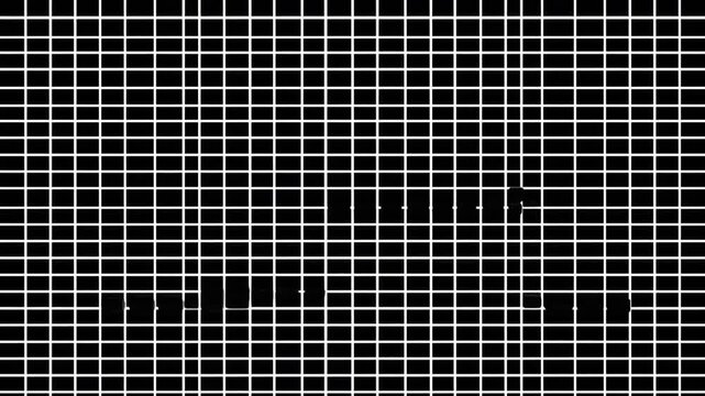 Business Cyber Guard on Flat Vector Grid for Data Safe
