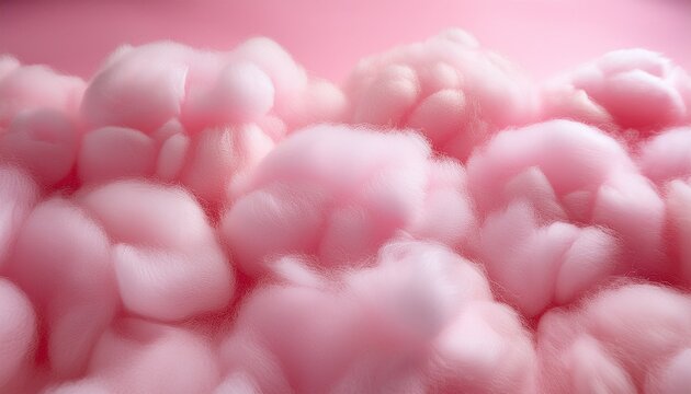 Fond Texture Rose Pastel Barbe A Papa En Gros Plan Nuage Cotonneux Sur Arriere Plan Rose Avec Flou Et Degrade Espace Negatif Copyspace Pour Banniere Design Saint Valentin Cosmetique
