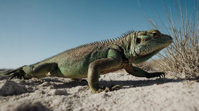 galapagos land iguana